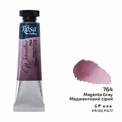 Akvarelové barvy Rosa 10 ml 764 magenta gray